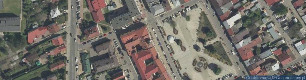 Zdjęcie satelitarne Związek Gmin Ziemi Lubaczowskiej