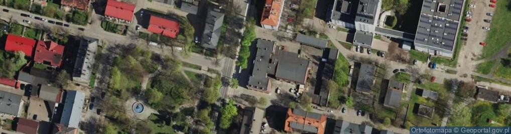 Zdjęcie satelitarne Związek Górnośląski Koło Godula Orzegów