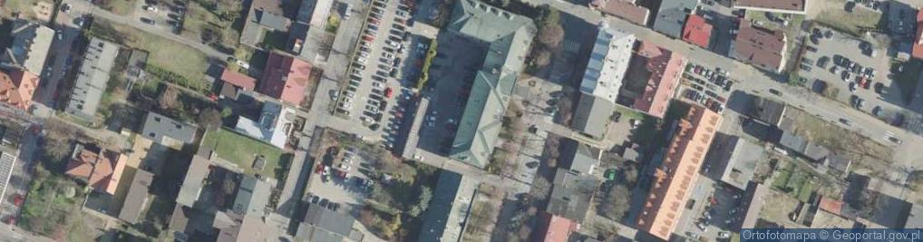 Zdjęcie satelitarne Związek Komunalny Komunikacja Międzygminna w Chrzanowie