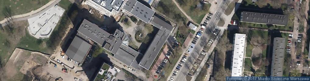 Zdjęcie satelitarne Związek Nauczycielstwa Polskiego przy Akademii Pedagogiki Specjalnej im Marii Grzegorzewskiej