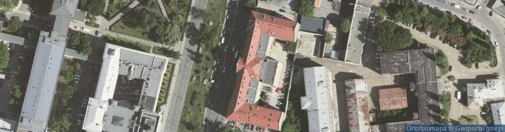 Zdjęcie satelitarne Związek Nauczycielstwa Polskiego w Akademii Rolniczej im Hugona Kołłątaja w Krakowie