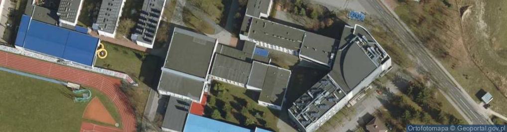 Zdjęcie satelitarne Związek Nauczycielstwa Polskiego Zamiejscowy Wydział Wychowania Fizycznego w Białej Podlaskiej