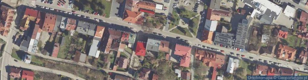 Zdjęcie satelitarne Związek Plantatorów Buraka Cukrowego przy Cukrze Małopolskim