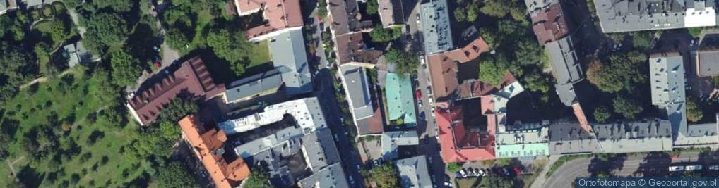 Zdjęcie satelitarne Związek Polskich Artystów Plastyków Okręg Krakowski