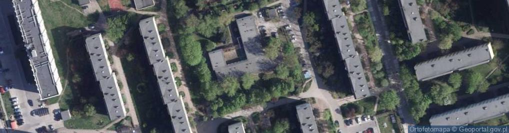 Zdjęcie satelitarne Związek Stowarzyszeń i Organizacji Społecznych Województwa Kujawsko Pomorskiego w Toruniu