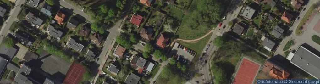 Zdjęcie satelitarne Związek Studentów Niemieckich w Polsce z Siedzibą w Raciborzu