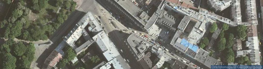 Zdjęcie satelitarne Związek Zawodowy Dziennikarzy i Fotoreporterów Wydawnictwa Jagiellonia