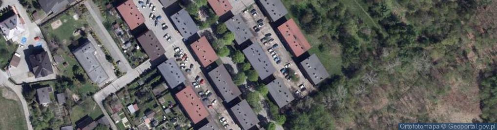Zdjęcie satelitarne Związek Zawodowy Kadra KWK Chwałowice w Rybniku w Kompanii Węglowej