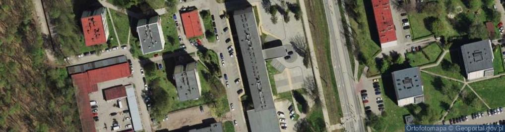 Zdjęcie satelitarne Związek Zawodowy Kadra w Wojkowicach