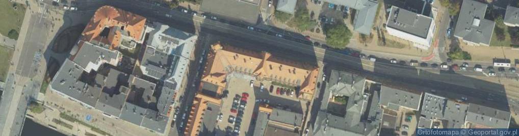 Zdjęcie satelitarne Związek Zawodowy Kadry Kierowniczej Państwowego Przedsiębiorstwa Użyteczności Publicznej Poczty Polskiej Rejonowego Urzędu Poczty w Bydgoszczy