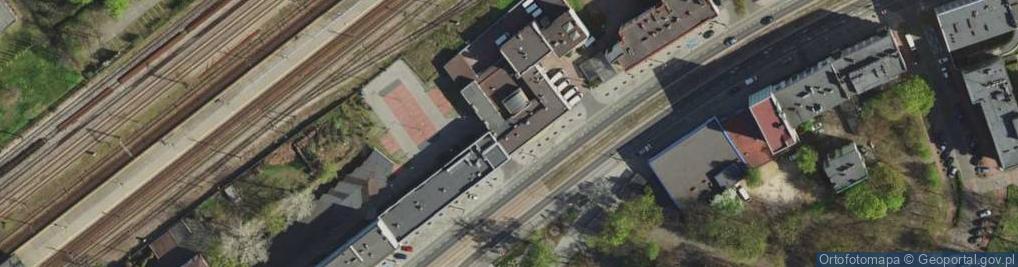Zdjęcie satelitarne Związek Zawodowy Kadry Kierowniczej Rejonowego Urzędu Poczty w Sosnowcu