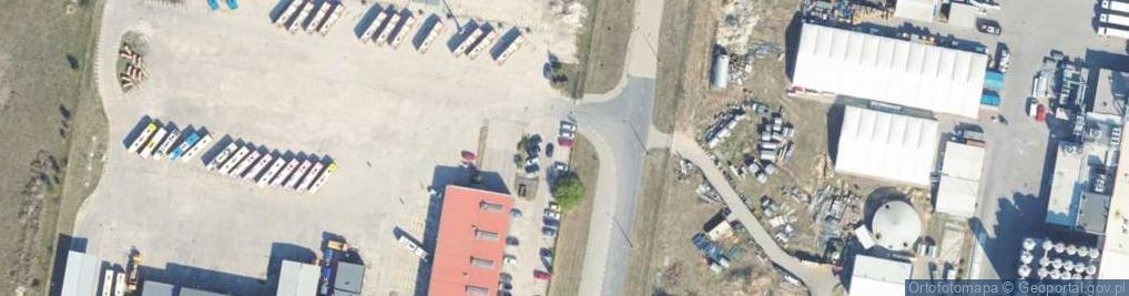 Zdjęcie satelitarne Związek Zawodowy Kierowców i Motorniczych Komunikacji Miejskiej w Grudziądzu