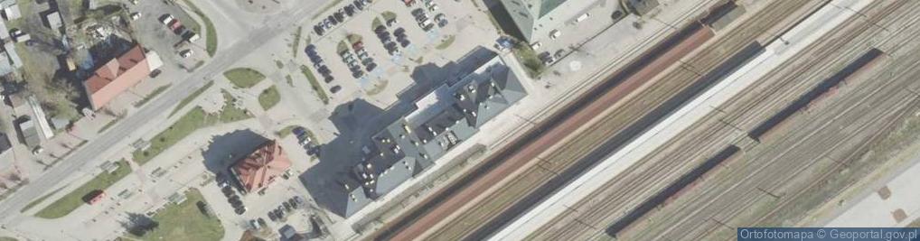 Zdjęcie satelitarne Związek Zawodowy Maszynistów Kolejowych w Sędziszowie