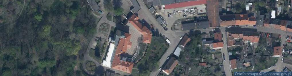 Zdjęcie satelitarne Związek Zawodowy Pomoc przy Domu Pomocy Społecznej w Lubsku