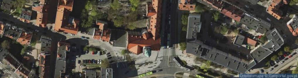 Zdjęcie satelitarne Związek Zawodowy Pracowników Administracji Samorządowej Urzędu Miasta w Olsztynie