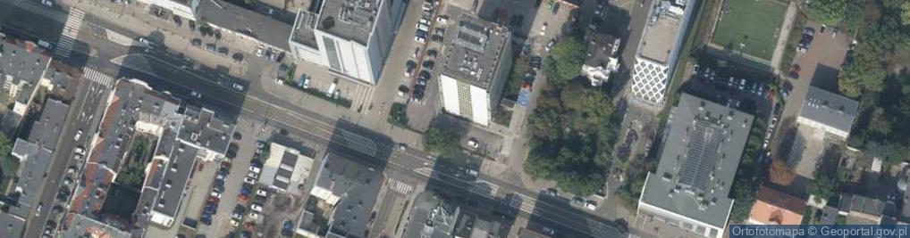 Zdjęcie satelitarne Związek Zawodowy Pracowników Akademii Medycznej im Karola Marcinkowskiego w Poznaniu