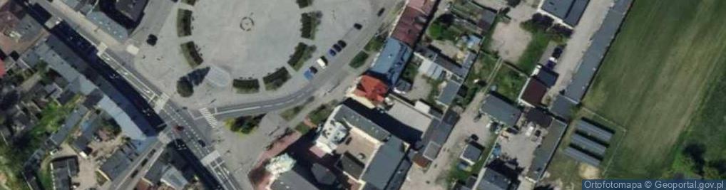 Zdjęcie satelitarne Związek Zawodowy Pracowników Banku Spółdzielczego w Ozorkowie