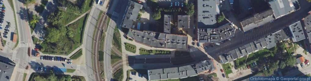 Zdjęcie satelitarne Związek Zawodowy Pracowników Big Banku Gdańskiego i i II Oddziału w Elblągu