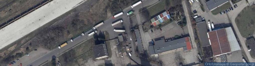 Zdjęcie satelitarne Związek Zawodowy Pracowników Dossche Wytwórnia Pasz w Kaliszu