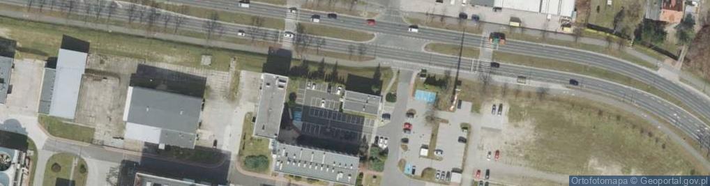 Zdjęcie satelitarne Związek Zawodowy Pracowników Energetyki w Elektrociepłowni Zielona Góra