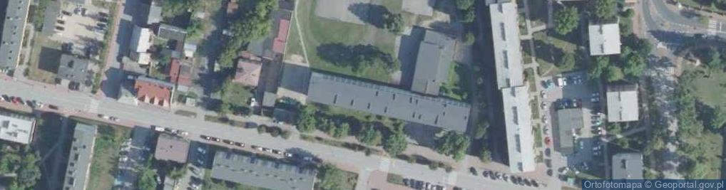 Zdjęcie satelitarne Związek Zawodowy Pracowników Gimnazjum w Końskich