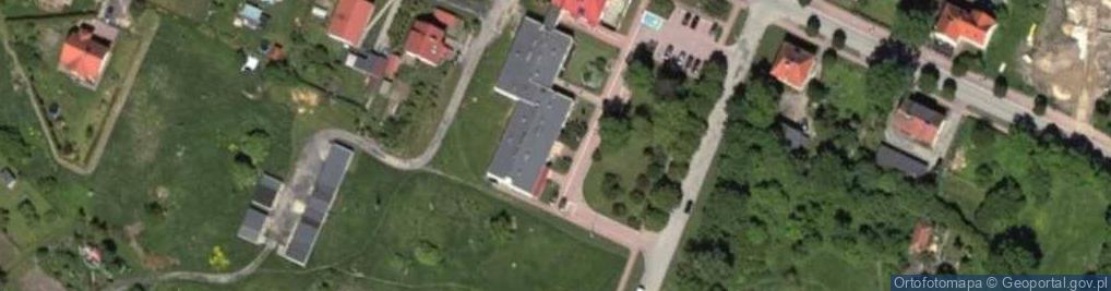 Zdjęcie satelitarne Związek Zawodowy Pracowników Gminnego Ośrodka Zdrowia w Korszach