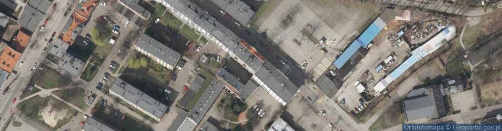 Zdjęcie satelitarne Związek Zawodowy Pracowników Instytutu Spawalnictwa w Gliwicach