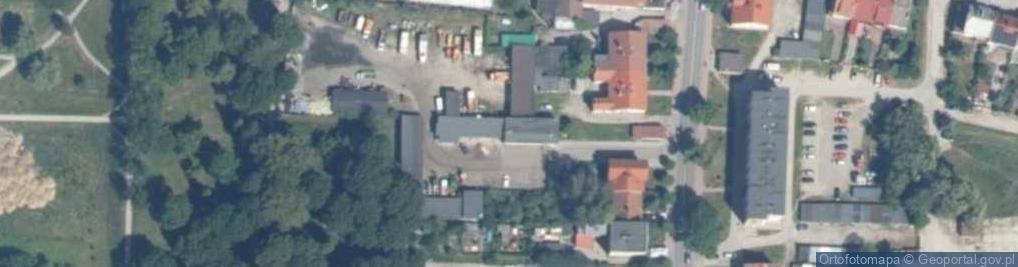 Zdjęcie satelitarne Związek Zawodowy Pracowników Komunalnych w Barczewie
