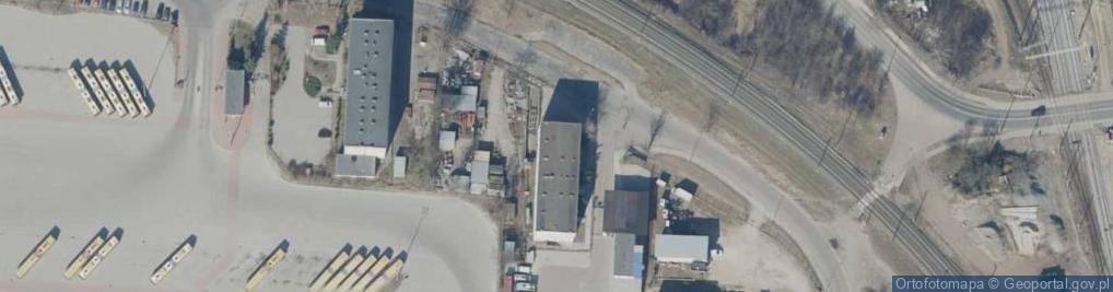 Zdjęcie satelitarne Związek Zawodowy Pracowników Łódzkiego Zakładu Usług Komunalnych