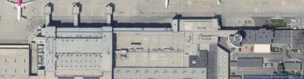 Zdjęcie satelitarne Związek Zawodowy Pracowników Międzynarodowego Portu Lotniczego Katowice w Pyrzowicach