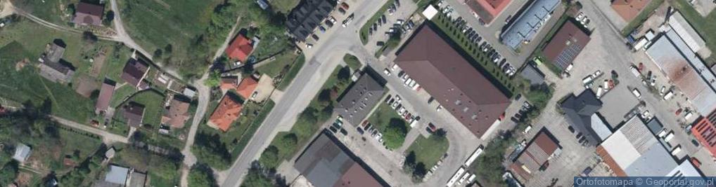 Zdjęcie satelitarne Związek Zawodowy Pracowników Miejskiego Przedsiębiorstwa Gospodarki Komunalnej w Gorlicach