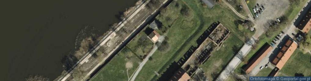 Zdjęcie satelitarne Związek Zawodowy Pracowników Muzeum Zamkowego w Malborku
