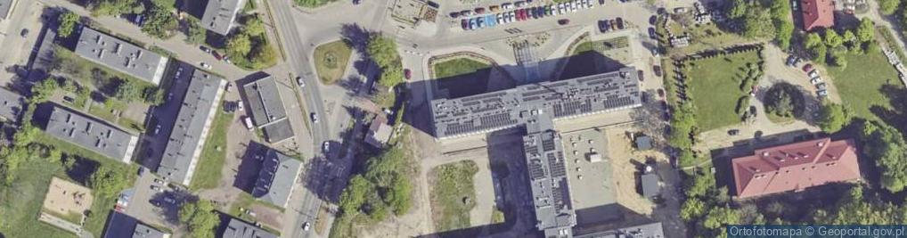 Zdjęcie satelitarne Związek Zawodowy Pracowników Obsługi Zespołu Opieki Zdrowotnej w Czeladzi