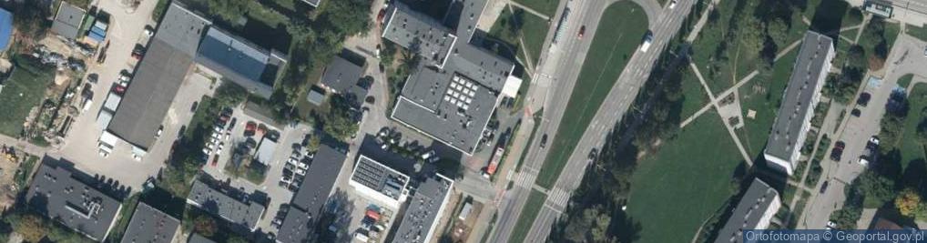 Zdjęcie satelitarne Związek Zawodowy Pracowników Ochrony Zdrowia przy Regionalnym Centrum Krwiodawstwa i Krwiolecznictwa w Kielcach