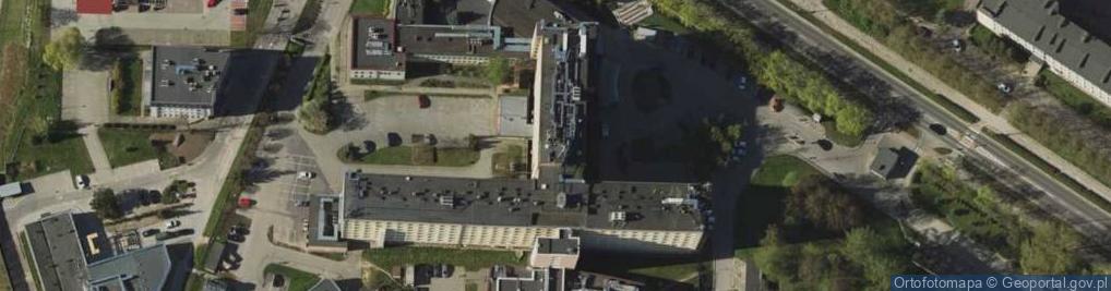 Zdjęcie satelitarne Związek Zawodowy Pracowników Ochrony Zdrowia przy Wojewódzkim Szpitalu Specjalistycznym