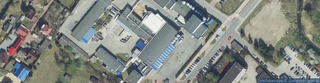 Zdjęcie satelitarne Związek Zawodowy Pracowników Okręgowej Spółdzielni Mleczarskiej w Hajnówce