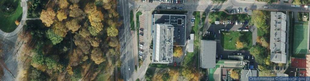 Zdjęcie satelitarne Związek Zawodowy Pracowników Orbis Oddział Hotel Patria