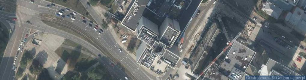 Zdjęcie satelitarne Zwiazek Zawodowy Pracowników Orbis Oddział Hotel Poznań
