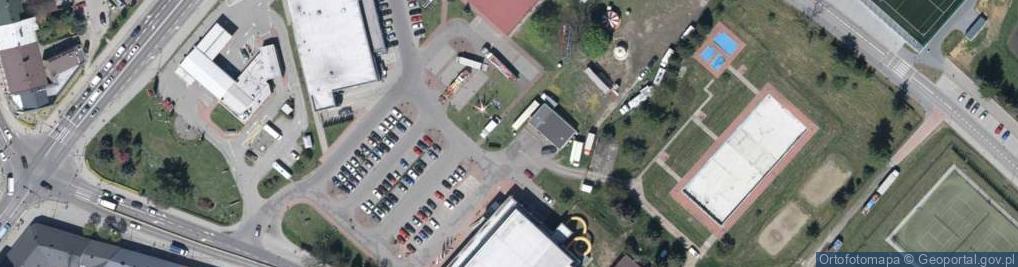 Zdjęcie satelitarne Związek Zawodowy Pracowników Ośrodka Sportu i Rekreacji w Gorlicach