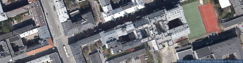 Zdjęcie satelitarne Związek Zawodowy Pracowników Państwowego Instytutu Wydawniczego