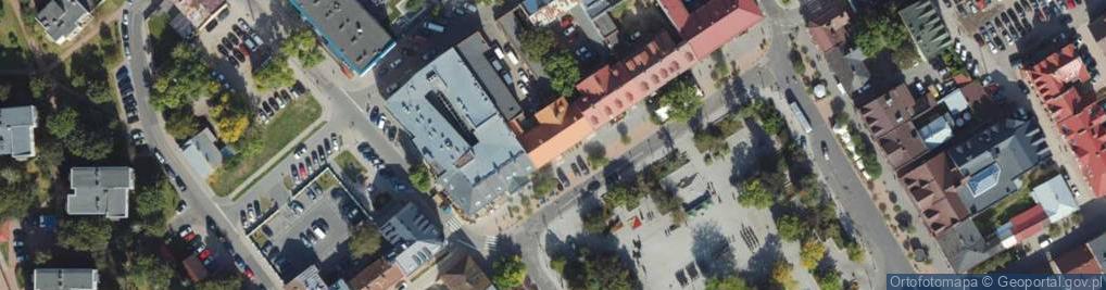 Zdjęcie satelitarne Związek Zawodowy Pracowników Poczty Polskiej w Białej Podlaskiej