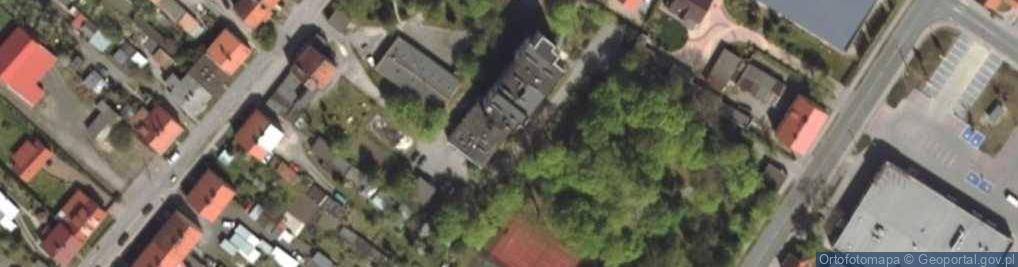 Zdjęcie satelitarne Związek Zawodowy Pracowników Powiatowego Domu Pomocy Społecznej w Braniewie