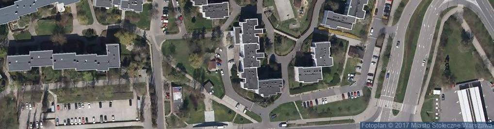 Zdjęcie satelitarne Związek Zawodowy Pracowników Przedsiębiorstwa Państwowego Polskie Nagrania