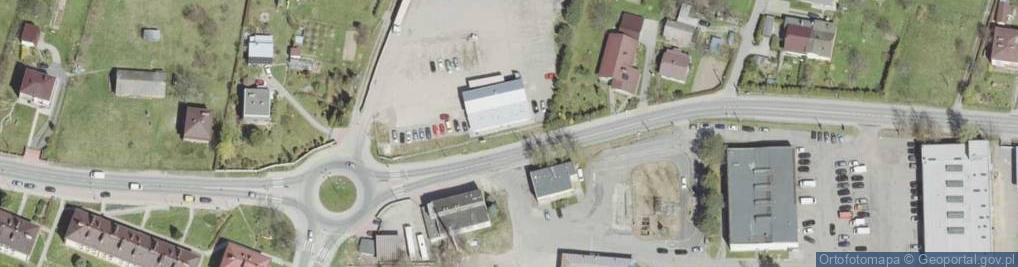 Zdjęcie satelitarne Związek Zawodowy Pracowników Przedsiębiorstwa Państwowej Komunikacji Samochodowej w Gorlicach