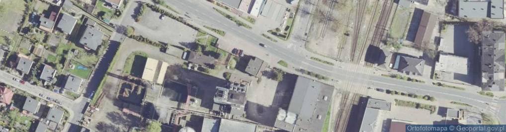 Zdjęcie satelitarne Związek Zawodowy Pracowników Przedsiębiorstwa Przemysłu Fermentacyjnego Akwawit w Lesznie