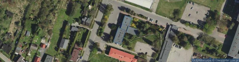 Zdjęcie satelitarne Związek Zawodowy Pracowników Ruchu Ciągłego Południowego Koncernu Energetycznego Elektrownia Łagisza w Będzinie
