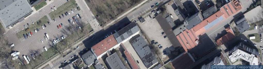 Zdjęcie satelitarne Związek Zawodowy Pracowników Skarbowych przy Urzędzie Skarbowym Łódź Polesie