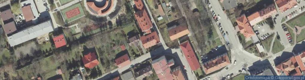 Zdjęcie satelitarne Związek Zawodowy Pracowników Skarbowych w Urzędzie Skarbowym w Bochni