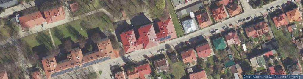 Zdjęcie satelitarne Związek Zawodowy Pracowników Specjalistycznego Psychiatrycznego Zespołu Opieki Zdrowotnej w Jarosławiu