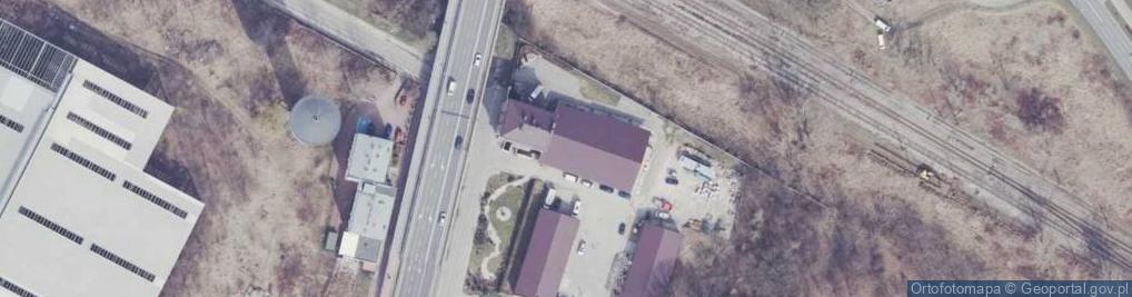 Zdjęcie satelitarne Związek Zawodowy Pracowników Spółdzielczości i Handlu przy Społem w Ostrowcu św